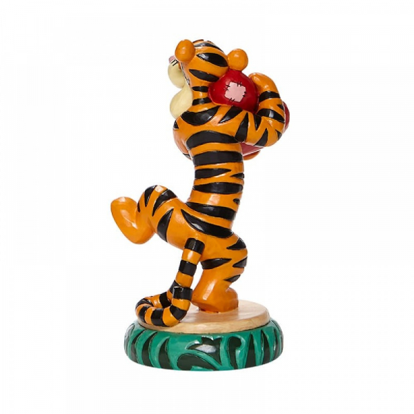 Disney Traditions Heartfelt Hug - Tigger Holding Heart Figurine