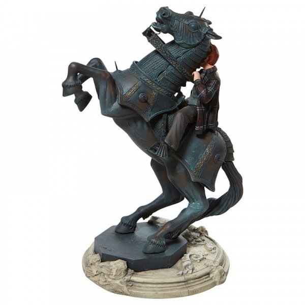 Harry Potter Ron on a Chess Horse Masterpiece Figurine