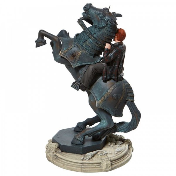 Harry Potter Ron on a Chess Horse Masterpiece Figurine