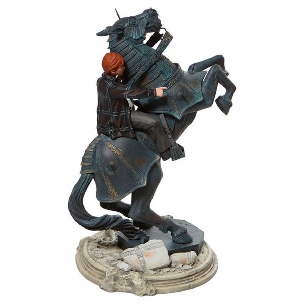 Harry Potter Ron on a Chess Horse Masterpiece Figurine