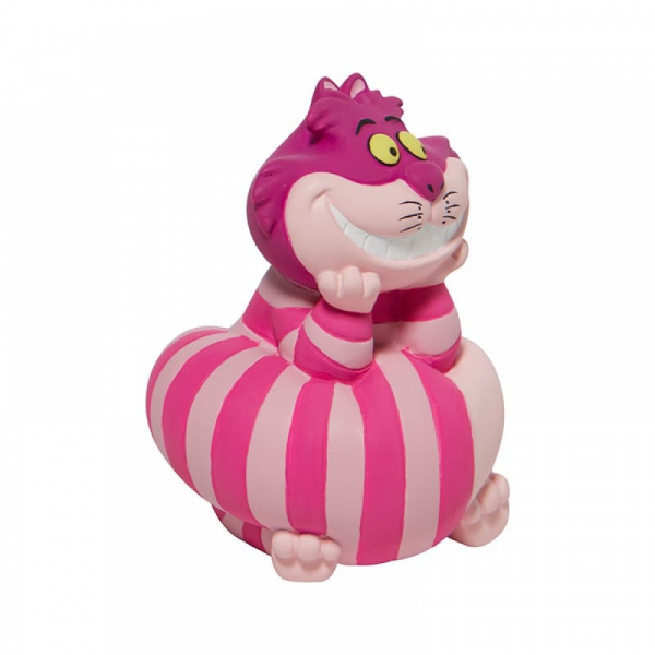 Disney Showcase Cheshire Cat Leaning On His Tail Mini Figurine