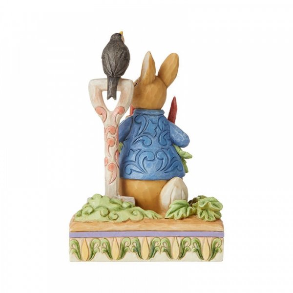 Jim Shore Beatrix Potter …then he ate some radishes (Peter Rabbit Figurine) - 6008743