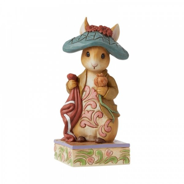 Jim Shore Beatrix Potter Nibble, Nibble, Crunch! (Benjamin Bunny Figurine) - 6008750