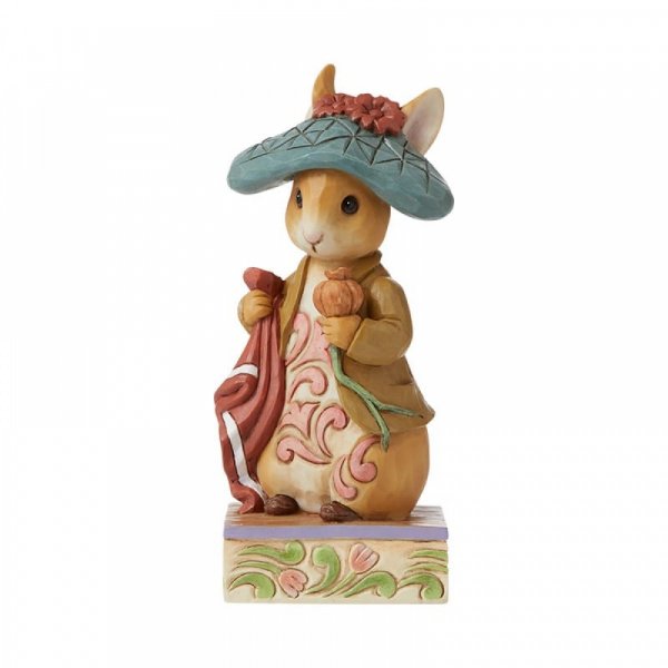 Jim Shore Beatrix Potter Nibble, Nibble, Crunch! (Benjamin Bunny Figurine) - 6008750