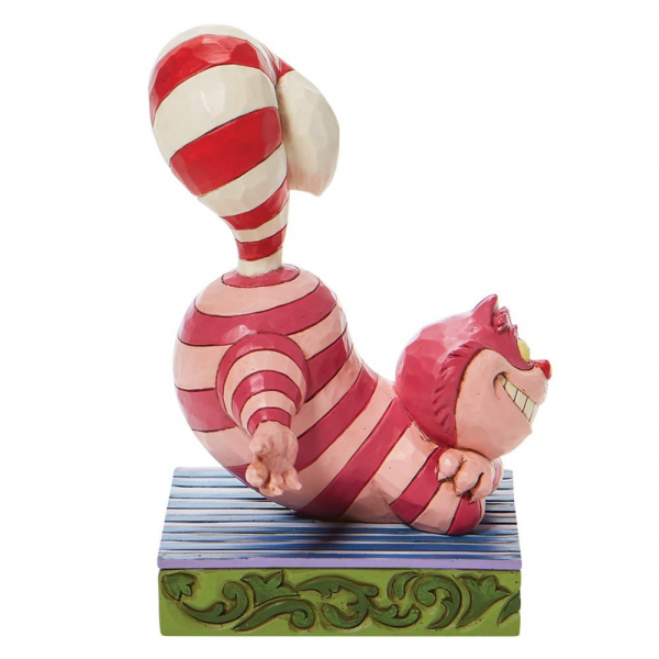 Disney Traditions Cheshire Cat with a Candy Cane Tail - 6008984