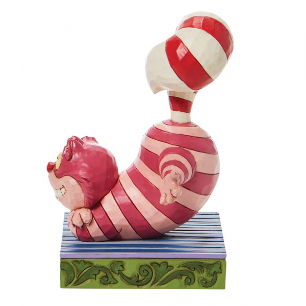 Disney Traditions Cheshire Cat with a Candy Cane Tail - 6008984