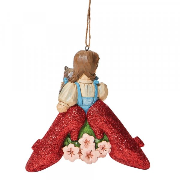 Jim Shore Wizard Of Oz Dorothy and Toto Hanging Ornament - 6008310