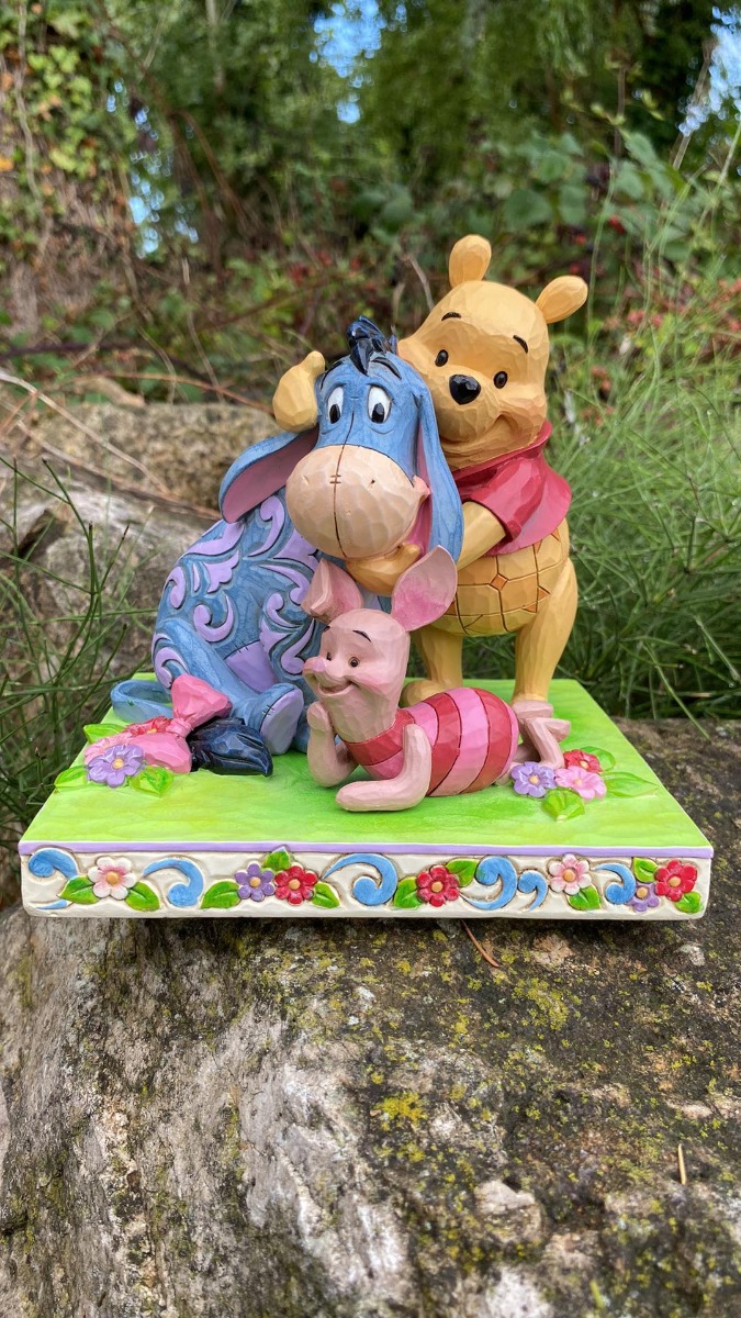 Jim Shore Disney Traditions Event Piece Here Together, Friends Forever 2023 - SIGNED