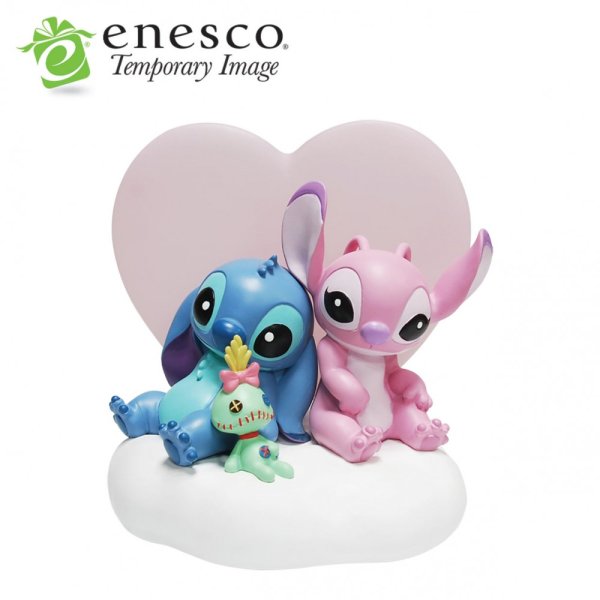 Grand Jester Light up Stitch and Angel Scene