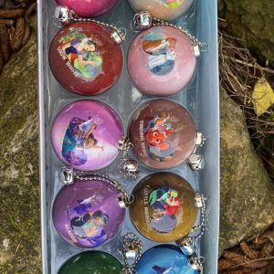 Disney 100 Christmas Tree Baubles Set of 10