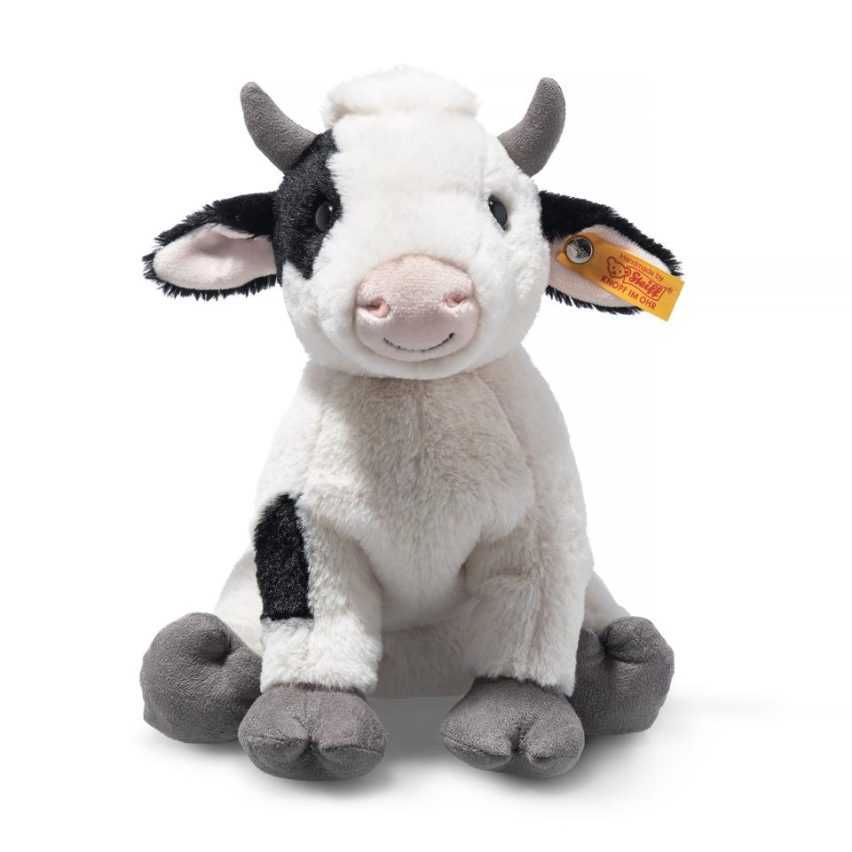 Steiff Cobb cow 24 white/black spotted