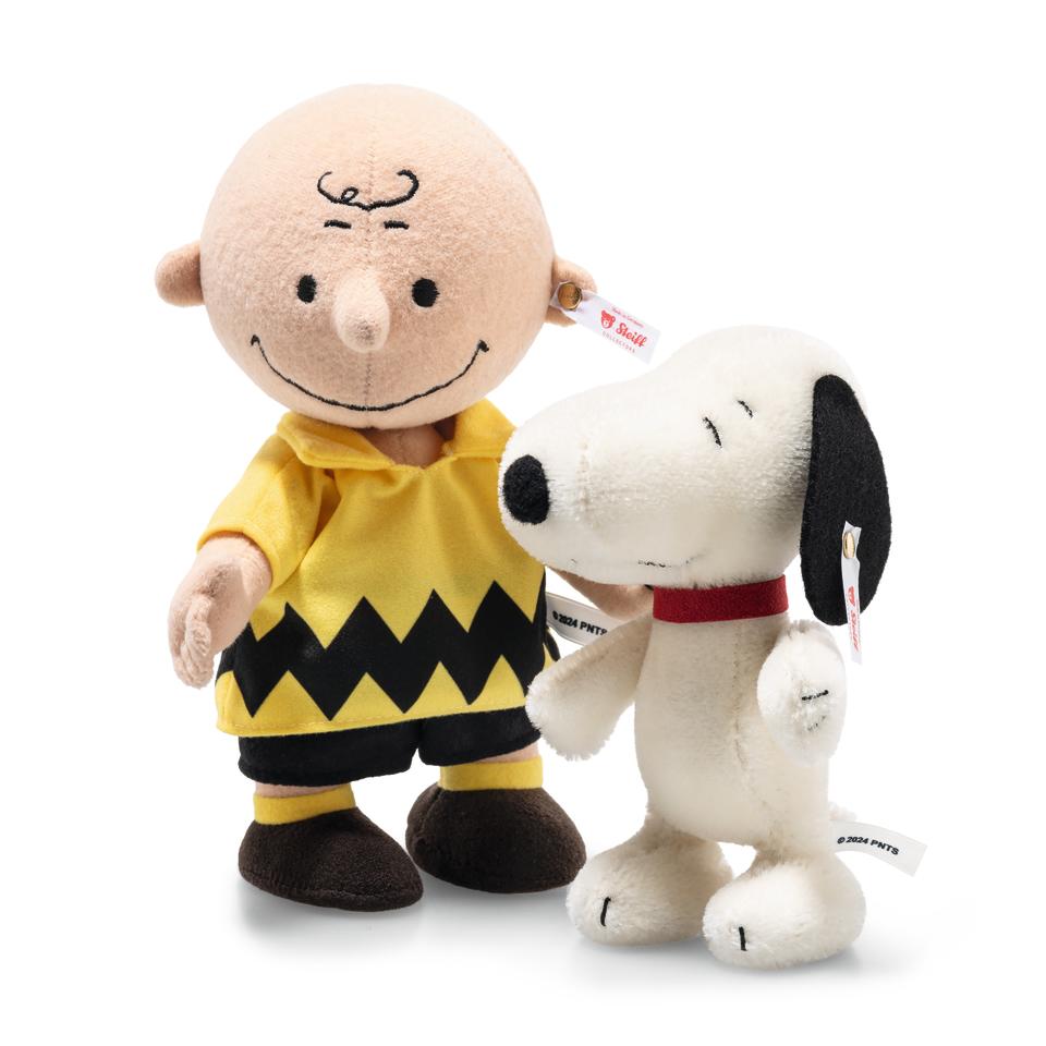 Steiff Charlie Brown with Snoopy 21cm