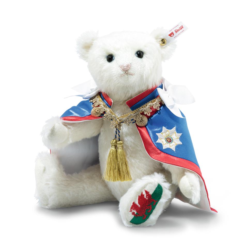 Steiff Teddy Bear 30 RMS white Princess Catherine