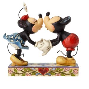 Jim Shore Disney Traditions  Smooch for My Sweetie  (Mickey & Minnie Figurine)