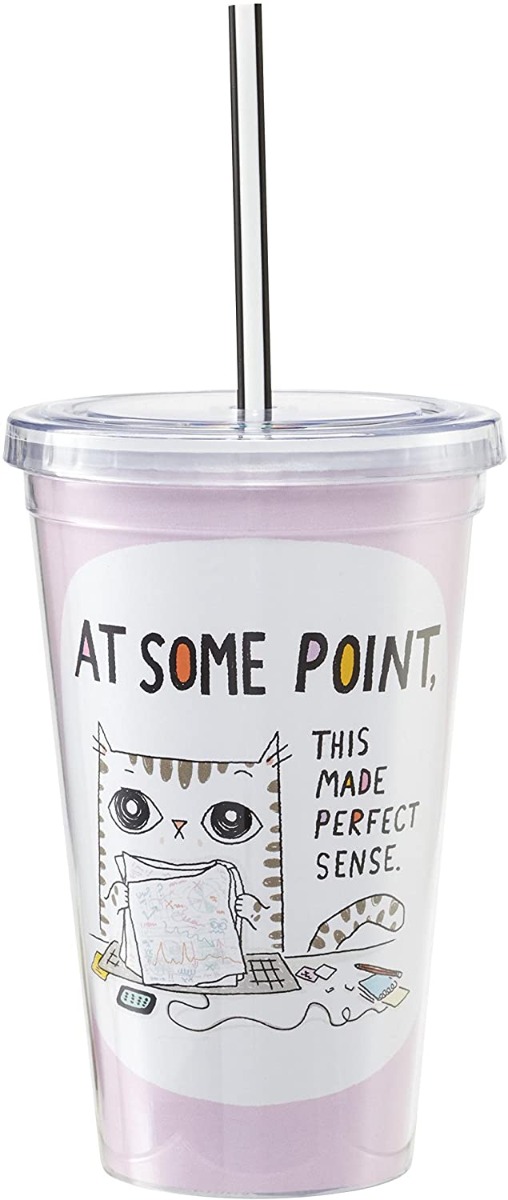 Enesco Cats @ Work At Some Point This Made Perfect Sense Drinking Cup - 4048929