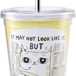 Enesco Cats @ Work I Run This Place Drinking Cup- 4048930