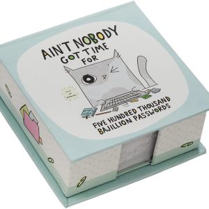 Enesco Cats @ Work Ain't Nobody Got Time For Memo Cube - 4048943