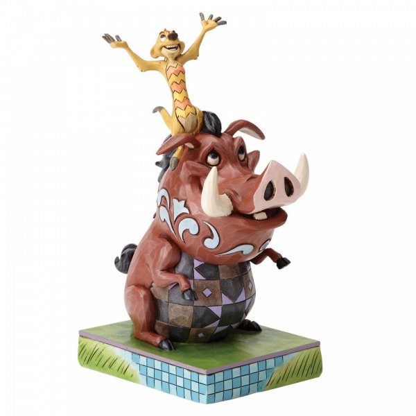 Disney Traditions Carefree Cohorts (Timon and Pumbaa Figurine)