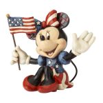 Jim Shore Disney Traditions Minnie Patriotic (Minnie Mini Figurine)