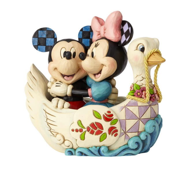 Jim Shore Disney Traditions Lovebirds (Mickey and Minnie Figurine)