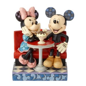 Jim Shore Disney Traditions Love Comes in Many (Mickey and Minnie Figurine)