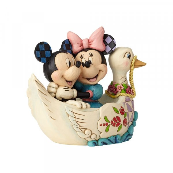 Jim Shore Disney Traditions Lovebirds (Mickey and Minnie Figurine)