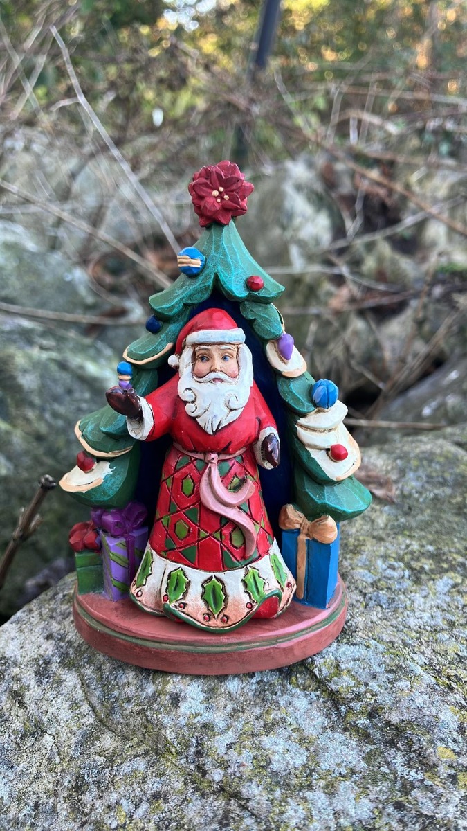 Jim Shore Heartwood Creek Santa With Tree