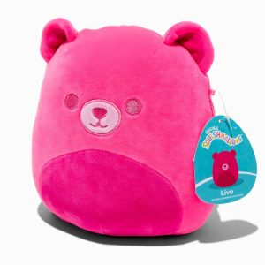 Squishmallows 8" Livo Pink Neon Bear