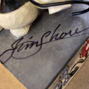 Jim Shore Disney Traditions Mickey and Minnie Heart Figurine - Signed by Jim Shore