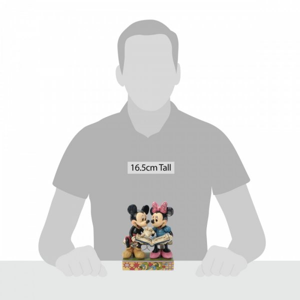 Jim Shore Disney Traditions Sharing Memories (Mickey and Minnie Figurine)