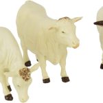 Britains Pack Of 3 Charolais Cows