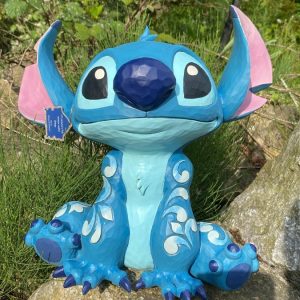 Jim Shore Disney Traditions Big Trouble (Stitch Statement Figurine) - Signed by Jim Shore