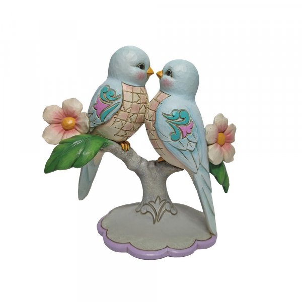 Jim Shore Heartwood Creek Perfect Harmony (Lovebirds Figurine)