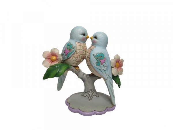 Jim Shore Heartwood Creek Perfect Harmony (Lovebirds Figurine)