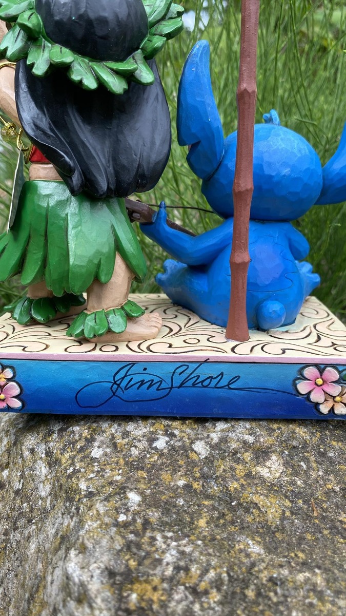 Jim Shore Disney Traditions Lilo and Stitch Figurine - Signed by Jim Shore