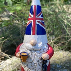 Jim Shore Heartwood Creek British Gnome Figurine - Signed by Jim Shore