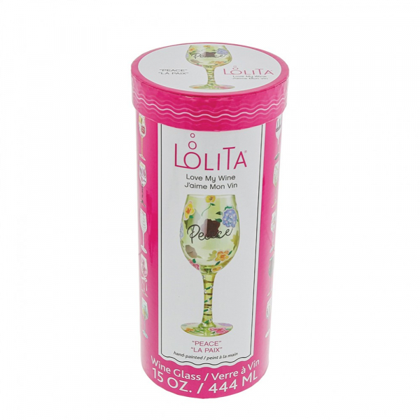 Lolita Peace Wine Glass