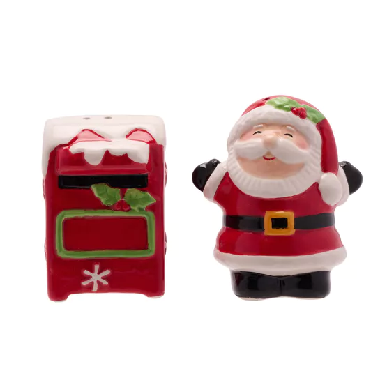 Santa & Post Box Salt & Pepper Pots