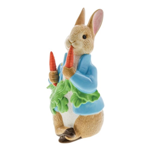 Beatrix Potter Peter Rabbit with Radishes Porcelain Figurine - Limited Edition