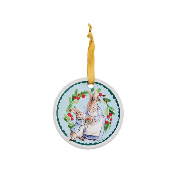 Beatrix Potter Peter Rabbit Ceramic Hanging Ornaments (Set of 4)