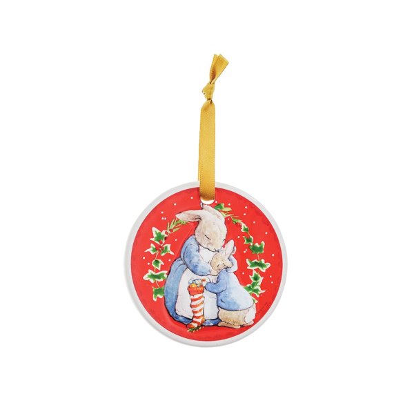 Beatrix Potter Peter Rabbit Ceramic Hanging Ornaments (Set of 4)