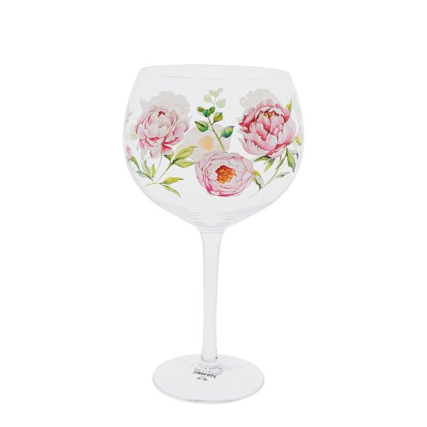 Ginology Peonies Copa Gin Glass