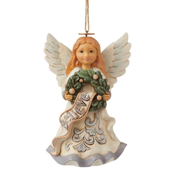 Heartwood Creek By Jim Shore Believe Angel Hanging Ornament