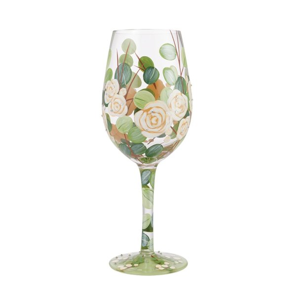 Lolita Bouquet in Bloom Wine Glass