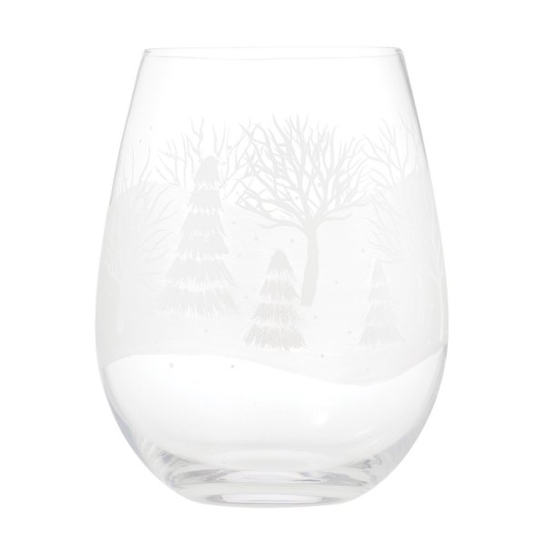 Lolita Frosted Forest Stemless glass