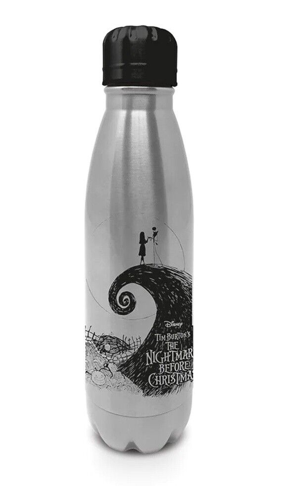 Nightmare Before Christmas (Silhouette) Metal Drinks Bottle