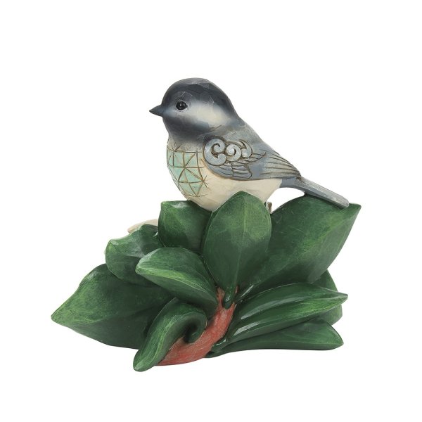 Jim Shore Heartwood Creek Christmas Chikadee Figurine