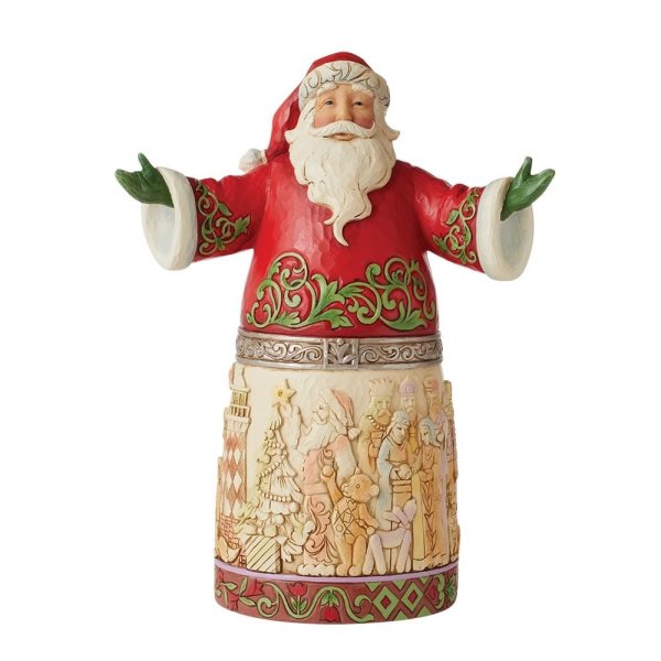 Jim Shore Heartwood Creek 20th Anniversary Santa Figurine