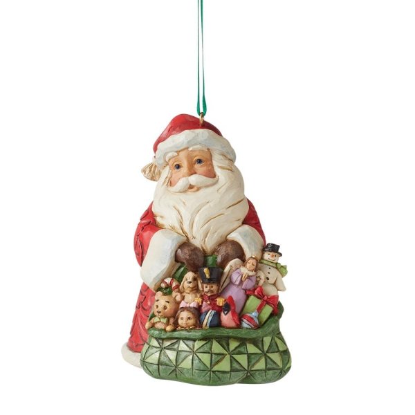 Jim Shore Heartwood Creek Worldwide Event Santa Ornament