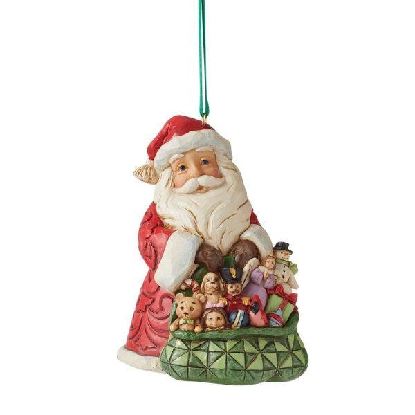 Jim Shore Heartwood Creek Worldwide Event Santa Ornament